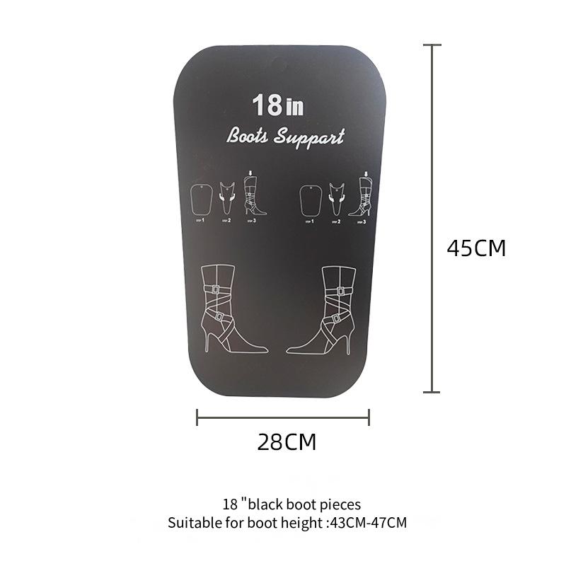 1Pair Boot Shaper Stands Form Inserts Tall Boot Support Keep Boots Tube Shape for Women Men Plastic Long boots support