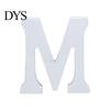White Wooden Letter Capital Bridal Party Home Shop Name Decor Wedding Favour