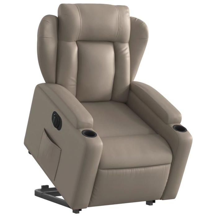 VidaXL Electric Recliner, Relaxation Chair with Adjustable Backrest and Footrest, Living Room Seat, Modern, 3204564