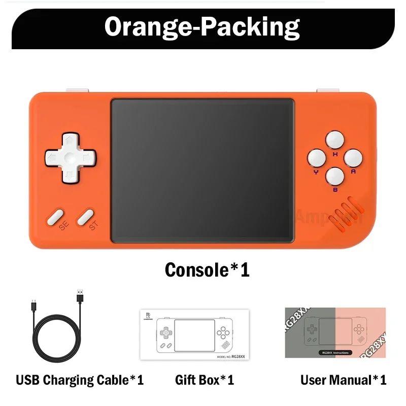 Anbernic RG28XX 64G Gamepad оранжевый