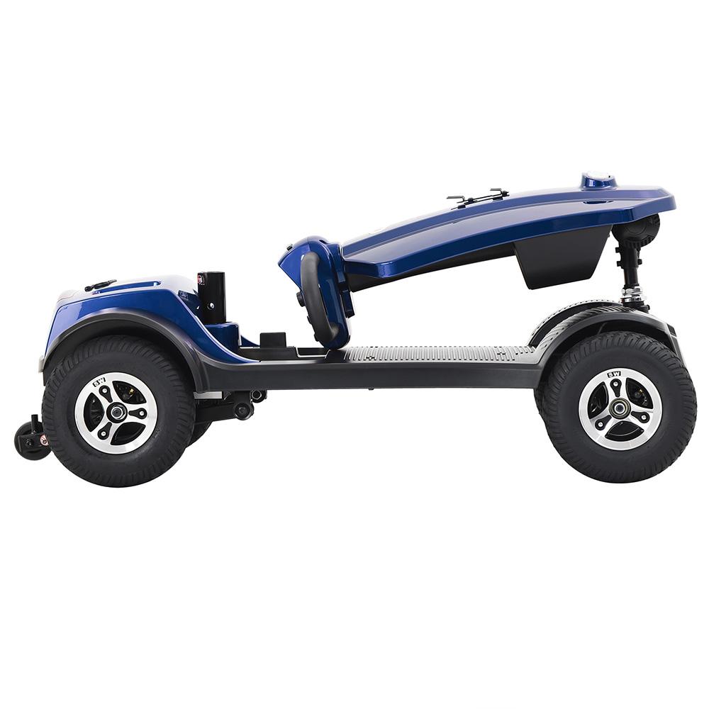 Electric Wheelchair Sweetrich Foldable Mobility Scooter For Seniors Top Speed 6Km/h 360°Rotatable Seat 20AH Suitable For The Elderly/Disabled