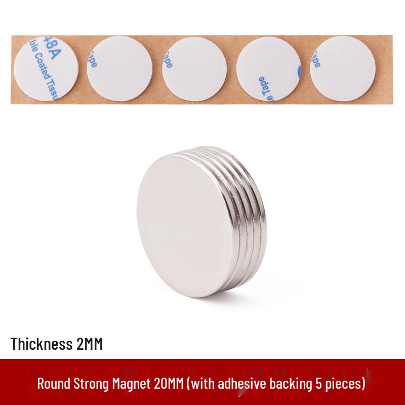 Round Magnetic Sheets for DIY Crafts and Fridge Magnets