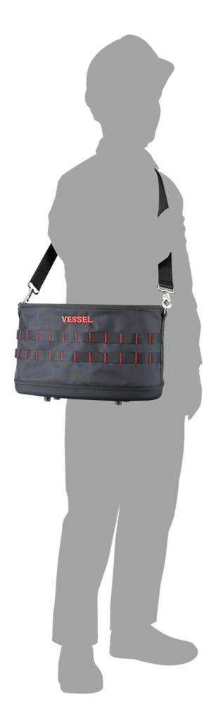 VESSEL Tough Fit Bucket L Electrician's Bucket with Hook TBK-400