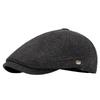 Autumn & Winter Wool Felt Beret: Warm British Retro Flat Cap for Men, Women & Children