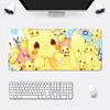 Mousepad HD Printing for Cute Cartoon Pikachus Computer Gamers Locking Edge Nonslip Mouse Pad XXLxcm Keyboard PC Desk Pad