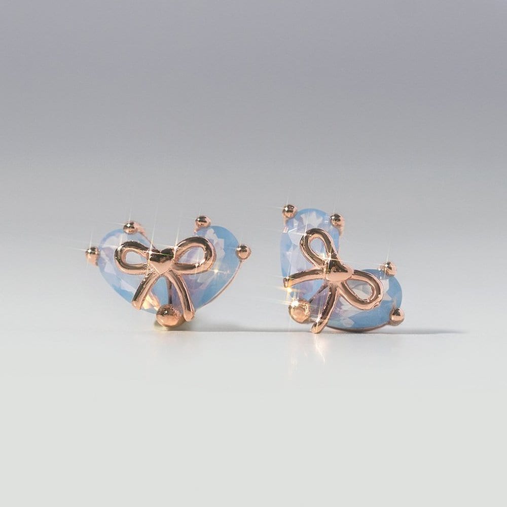 925 Silver Daviel Ribbon Earrings W