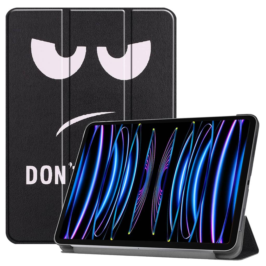 Funda para iPad Pro 11'' 2018 2020 2021 2022 con [Soporte Plegable en Tres Secciones + Activación/Reposo Automático], Colorida Funda de Piel PU Premium a Prueba de Golpes