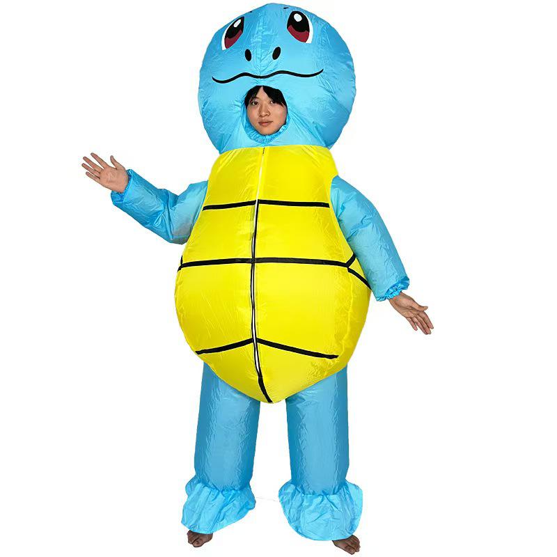 Halloween & Christmas Inflatable Evil Clown Costume - Quirky and Funny Doll Prop Suit