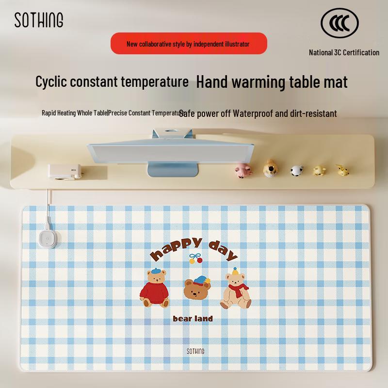 SOTHING Smart Heated Desk Mat & Mouse Pad