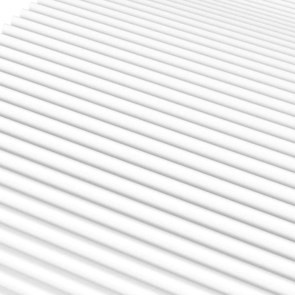 Vidaxl Materac Piankowy, Biały, 90X210 Cm, Twardość H2/H3