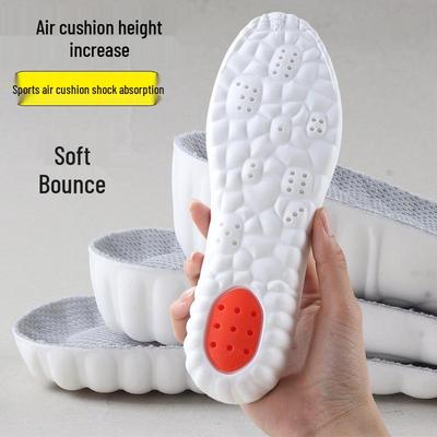 Anti-Slip Insoles: Arch Support, Shock Absorption, Deodorizing, Sweat-Absorbent, Height Boost for Long Standing Comfort