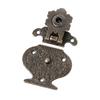 6PC Antique Bronze Hasp Latch Jewelry Wooden Box Mini Cabinet Buckle Lock Decorative jewelry box hardware