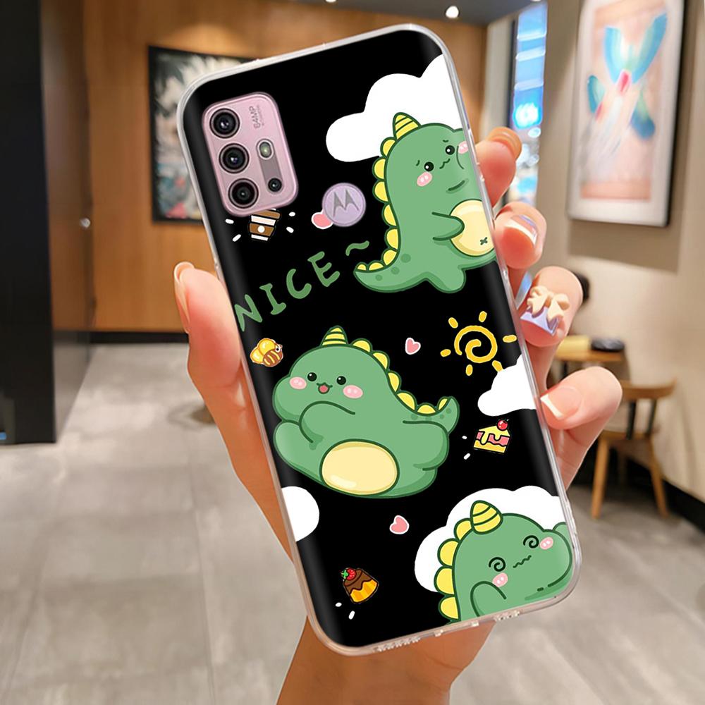 For Motorola Moto G10 G20 G30 Phone Case Cute Cartoon Painted Back Cover Soft Silicone Bumper For Moto G10 G20 G30 G60 G60s Capa