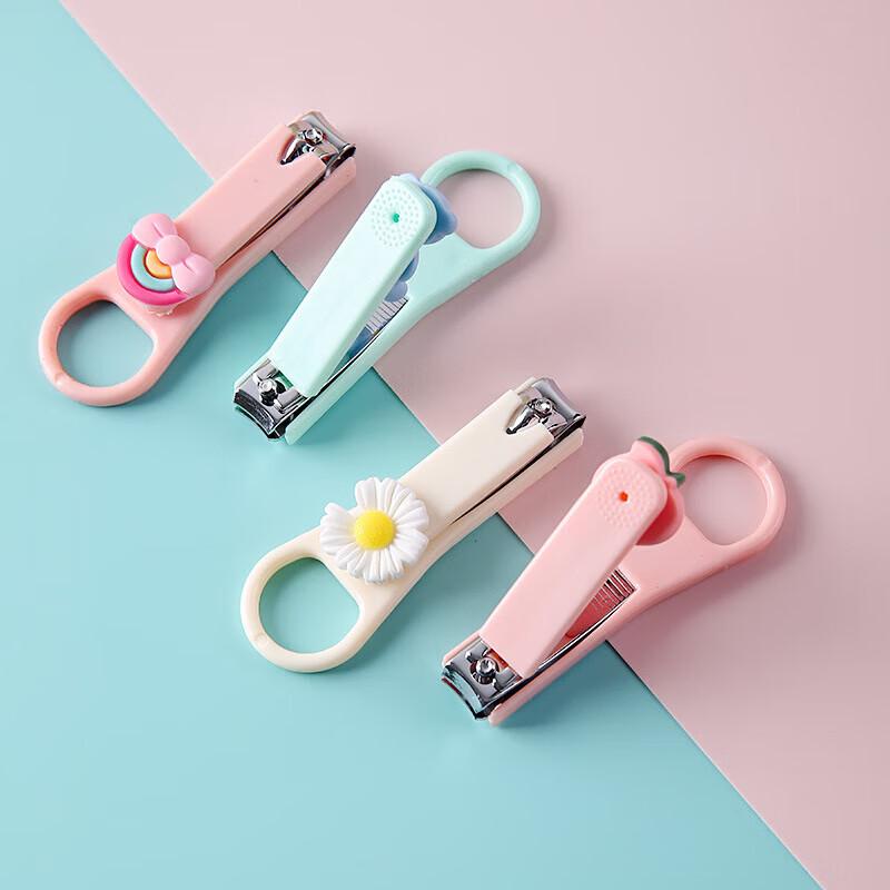 JINGRUIXIANG Cartoon Foldable Nail Clipper Set