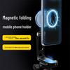 Dual-Sided Magnetic Phone Holder: Aluminum Alloy Multi-Functional Desk & Gym Tripod