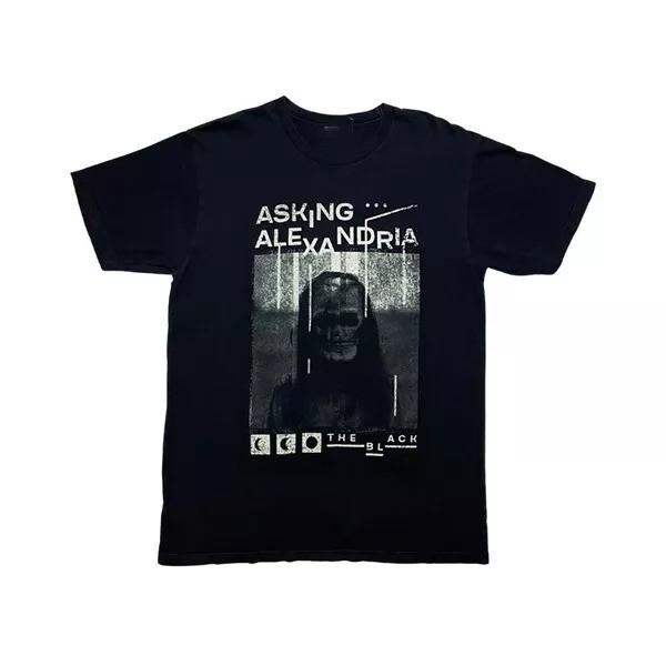 New Rare Asking Alexandria The Black Rare Unisex S-4XL Shirt C1708 Unisex T-Shirt XXL
