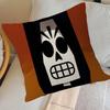 Pillow Covers Cartoon Sofa Decorative Home Double-Sided Printing Short Plush Cute Cushion Cover Classic G-G-Grim Fandango Game