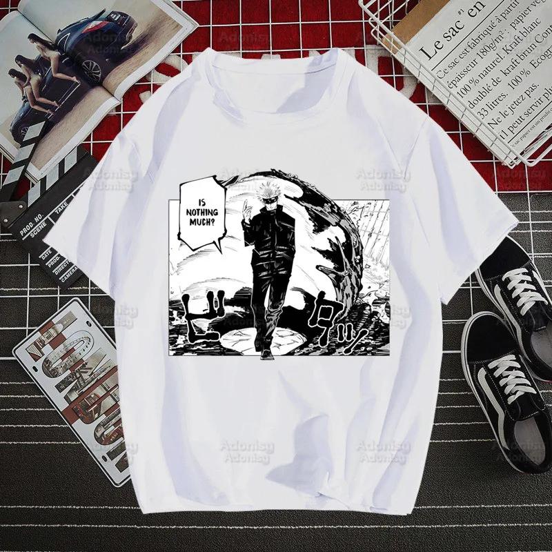 Anime Harajuku men's T-shirt unisex short sleeved T-shirt casual top