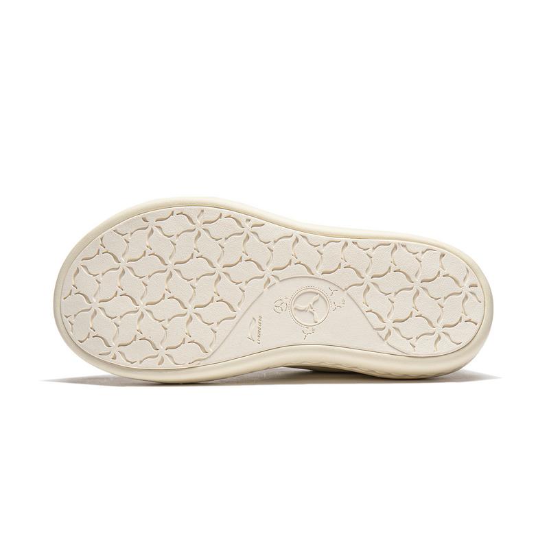 Li-Ning 1990 Comfortable Versatile Shock Absorbing Durable Low-Top Sneakers Women Sneakers Off-White ALHU006-1