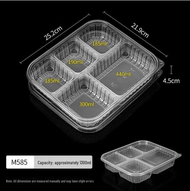 Hanqian Biodegradable Corn Starch Disposable Food Containers