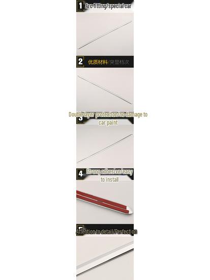 16 X1 Rear Bumper Trim: Anti-Scratch & Collision Decorative Strip for Trunk