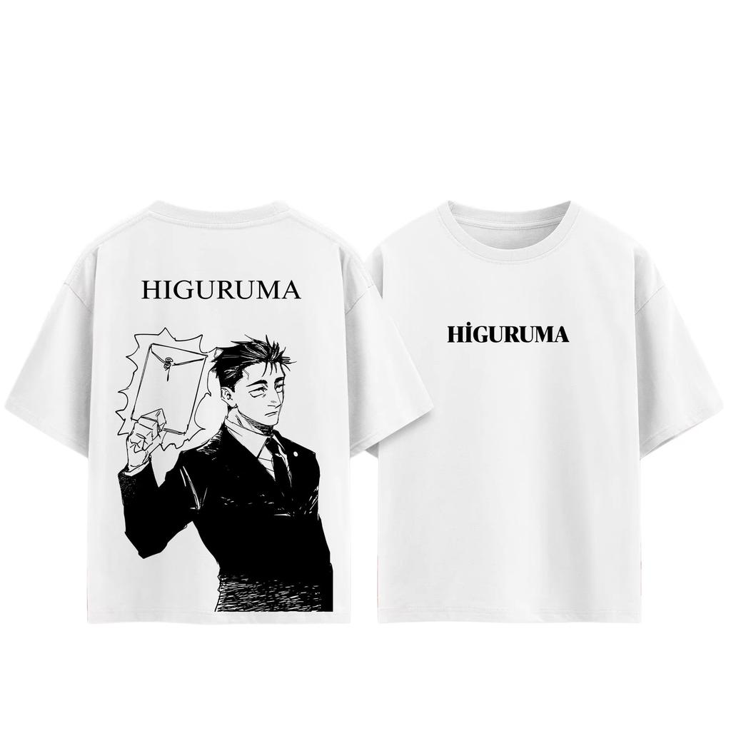 Jujutsu Kaisen Hiromi Higuruma T-Shirt, Unisex Summer Cotton Y2K Style Apparel, Fashion Short Sleeve Top for Anime Fans T-shirt