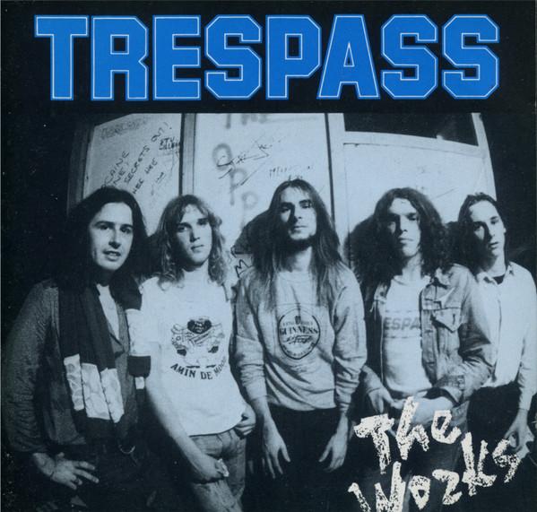 

CD TRESPASS - Works CDAE1 ALIEN EGG 1992 UK Metal Used