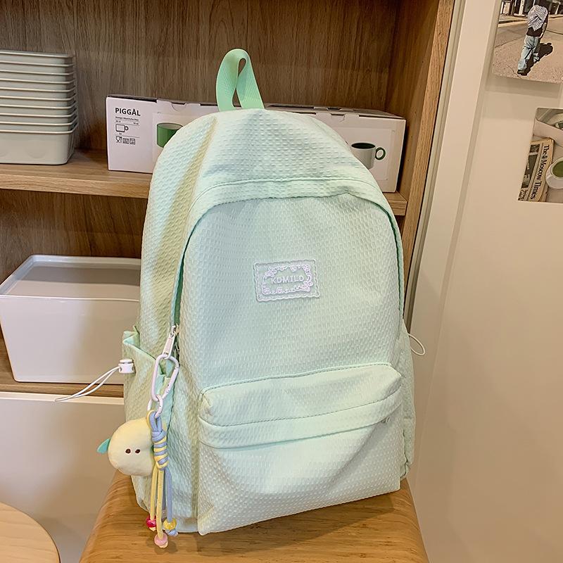 Skolestil  Høyt utseendenivå  Frisk og enkel skolesekk  Harajuku  Enkel og allsidig studentryggsekk og ryggsekk