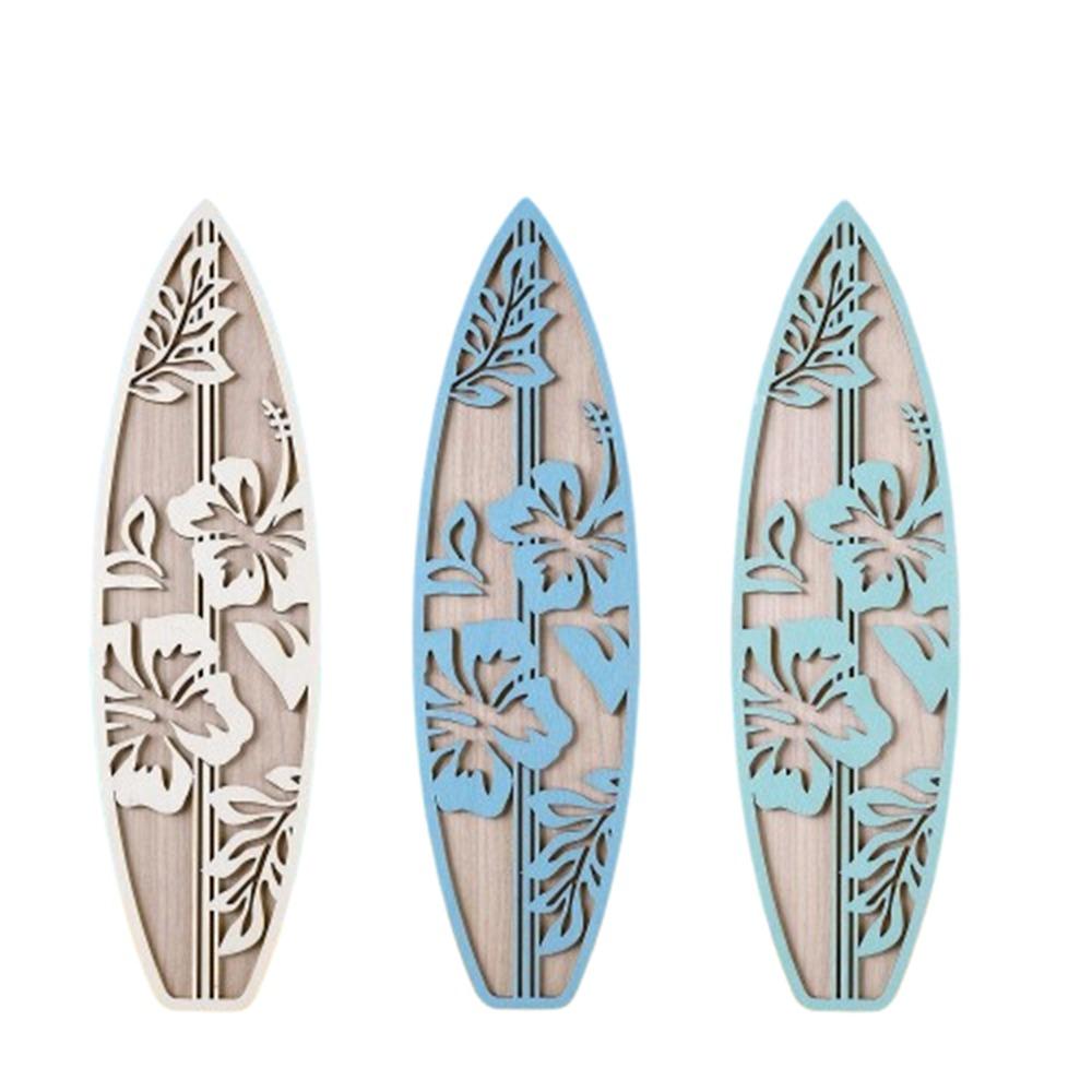 Retro Wooden Beach Surfboard Signs Colorful Surfboard Sign Pendant  Bedroom Home Decorations