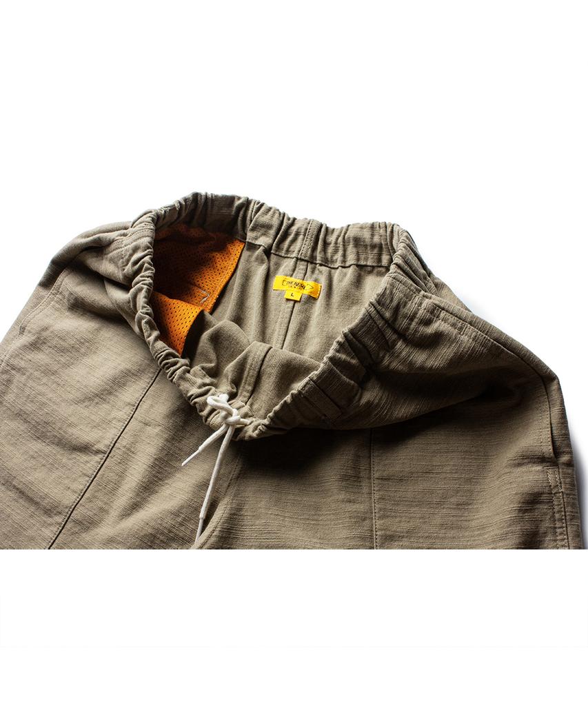 Deoleseukyu Cotton Slub Yosemite Camp Shorts [Rock Beige]