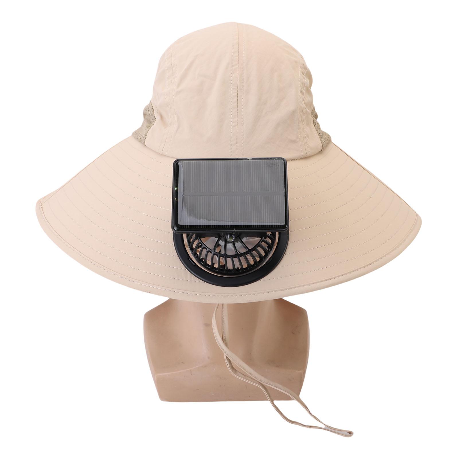 

Рыбацкая шляпа-вентилятор цвета хаки, на солнечной батарее и с USB-зарядкой, голосовое управление AI, налобный фонарь, дизайн шали