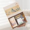 Ceramic Mug with Lid Filter Tea Separation Teacup Office Cup Water Cup Business Gift