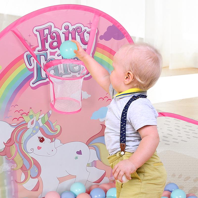 Free Shipping: Foldable Indoor Playhouse Tent with Colorful Balls for Children and Babies
