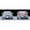 TOMYTEC Tomica Limited Vintage Neo 1/64 Scale LV-N353a Nissan Skyline 2-Door Sports Coupe 25GT TURBO with Optional Parts, Silver, 2000 Model, Finished