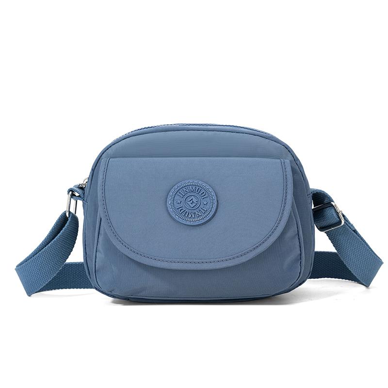 Waterproof Nylon Phone Bag Women's Multi-compartment Shoulder Bag Crossbody Bag