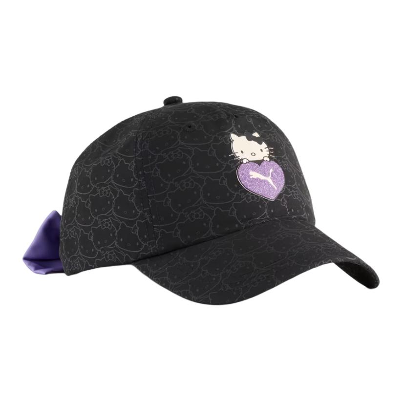 PUMA Polyester Baseball Caps Women s Black 026363_01 F