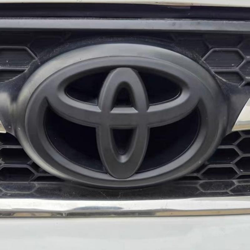 3D Toyota Overlay Emblem Badge For Corolla Camry RAV4 Hilux Yaris Front Rear Bumper Hood Trunk Logo Accessories