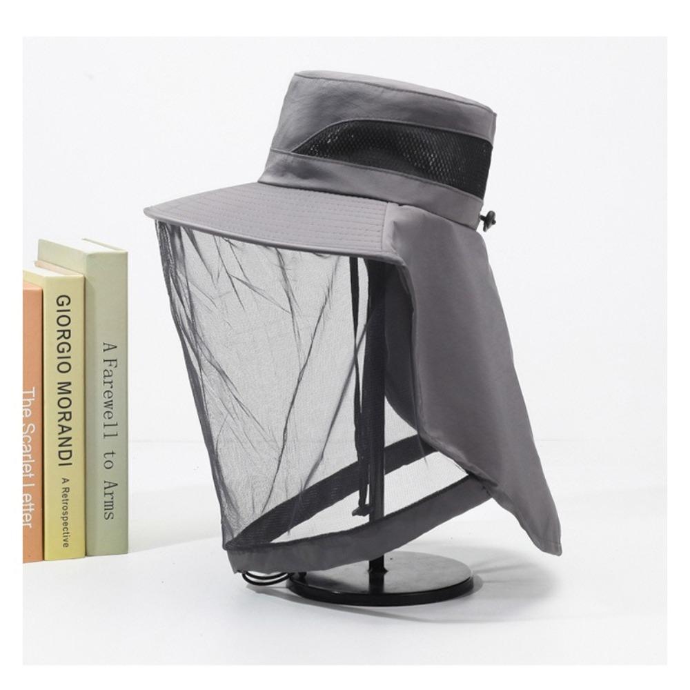 Mesh Mosquito Hat Anti Mosquito Insect Insect Proof Cap New Camping Hat  Outdoor