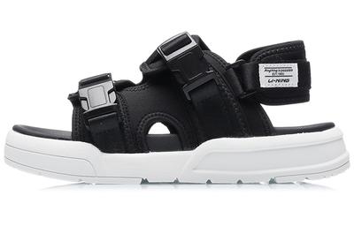 Coca Beach Sandals Women's Black/White AGLR026-1