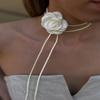 ChicFlora Satin Choker Necklace