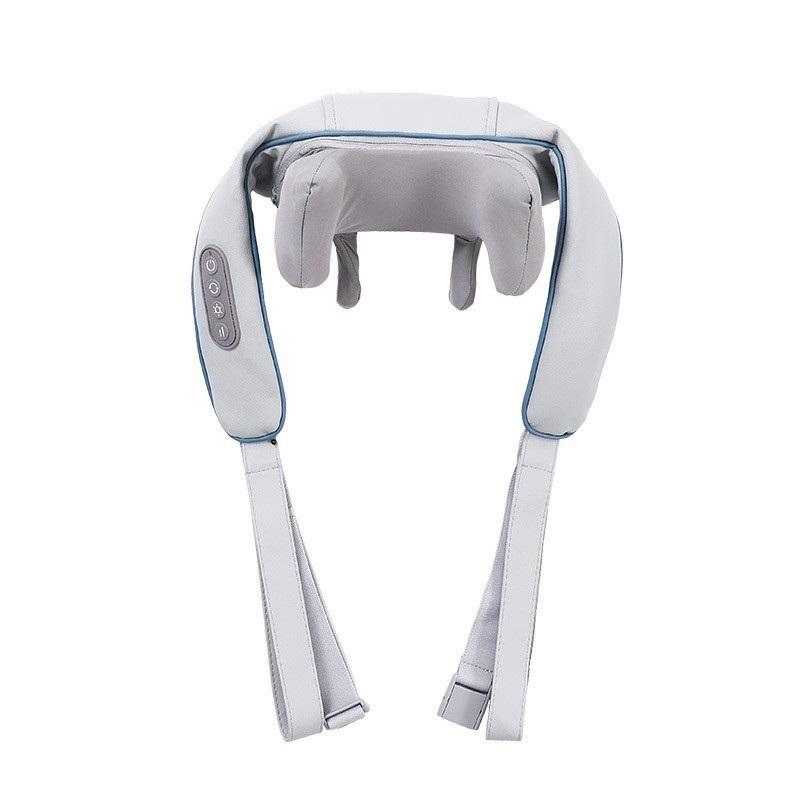 Cervical massager, waist and neck dual-use trapezius muscle electric heating imitation hand kneading shawl