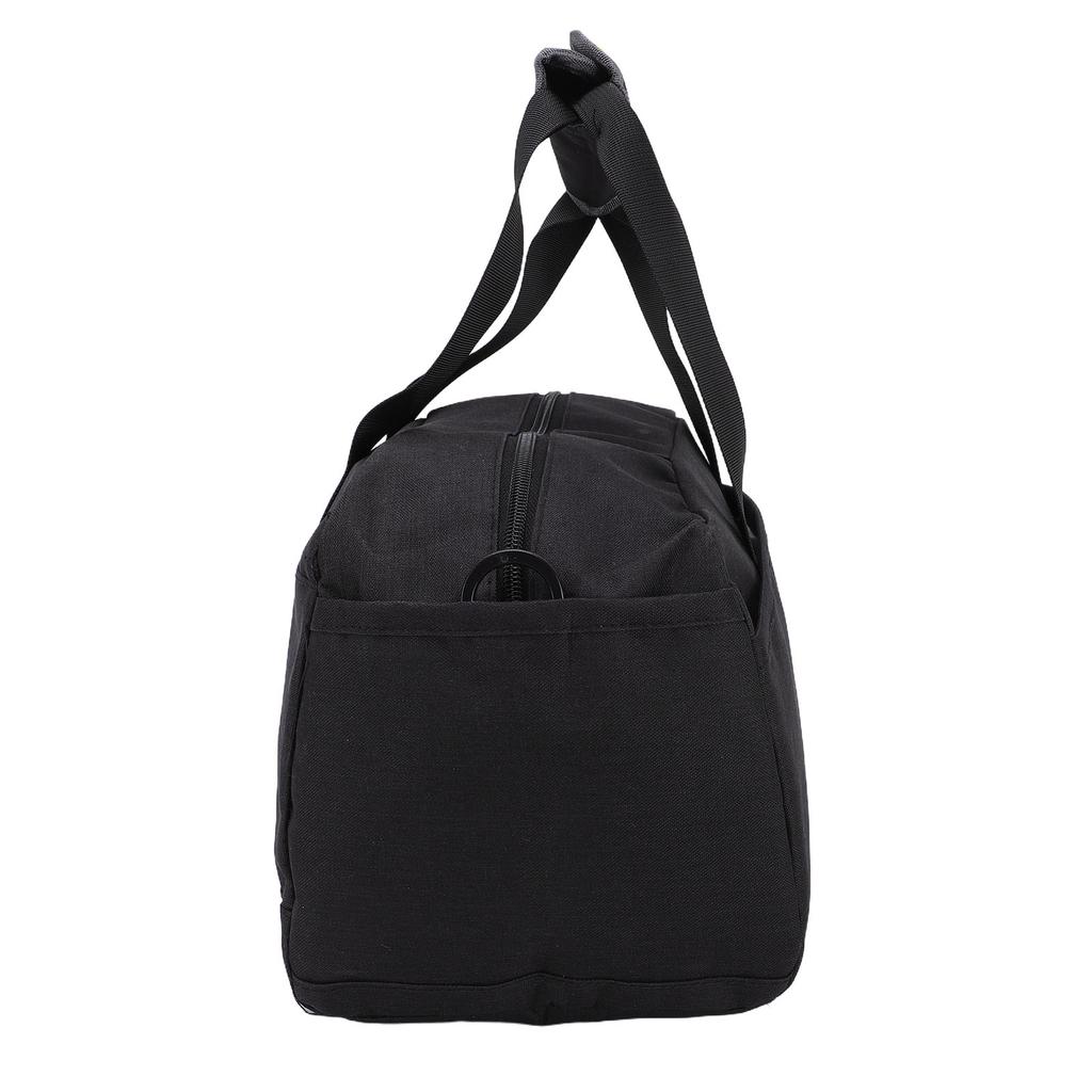 Small Gym Bag Black Color Adjustable Strap Waterproofing Portable Sports Duffle Gym Bag for Travel