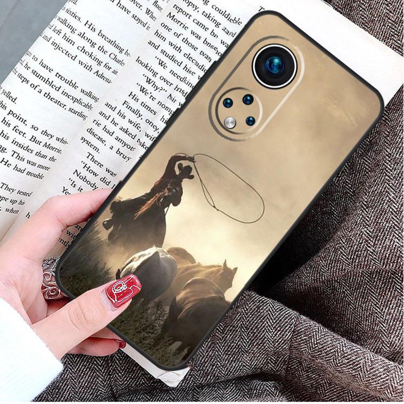 Rodeo Cowboy Lasso Case For Honor Magic 8 7 6 Pro Honor X9d X9c X9b X9a X8b X8c Win 50 70 90 200 400 Lite Cover