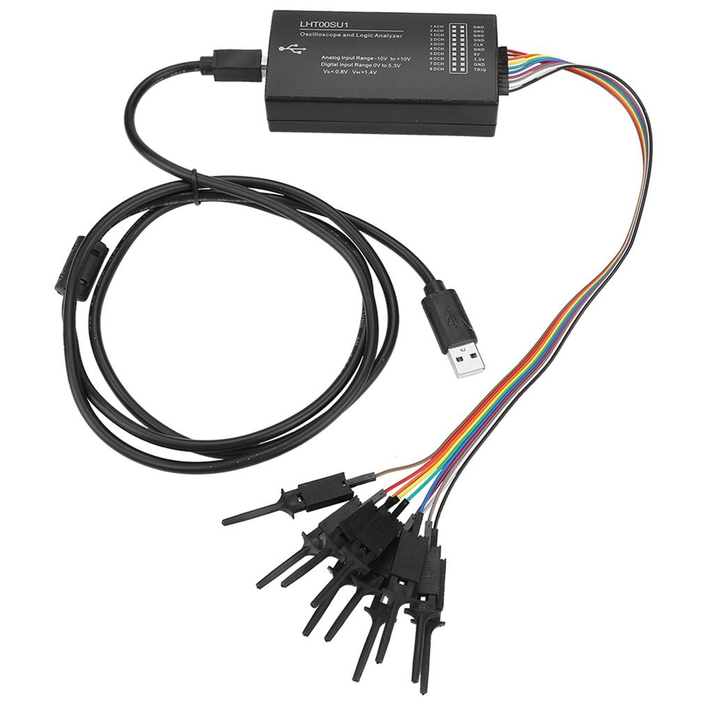 16M s Dual Input Oscilloscope, 3MHz Bandwidth, 8 Channel Logic Analyzer, Voltmeter, Frequency Meter, PWM Controller for Mixed Signal Oscilloscopes an