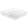 Container Organizer Kitchen Bathroom Office Box with Compartments 31 cm