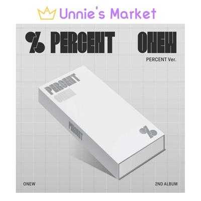 ONEW (SHINee) - PERCENT PERCENT Ver. 2nd Album