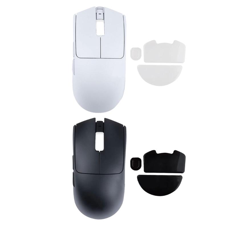 Plastic Mouse Top Shell Durability and Wear Resistant For Game Mosue Protections with Mouse Foot Skates Feet Sticker