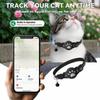 Safety Buckle Cat Collar Reflective Strips Adjustable Pet Tracking Collar Anti-Lost Waterproof For Airtag Holder For Air tag