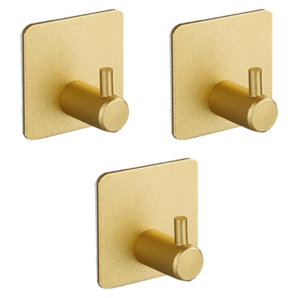 1-3pcs Self Adhesive Kitchen Towel Hooks Door Wall Mounted Household Hat Key Coat Rack Door Hanging Organizer Home Soupplies