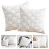Easter Pillow Covers 45x45cm Easter Bunny Soft Plush Pillowcase Couch Cushion Case for Bedroom Sofa Holiday Festivals Home Decor